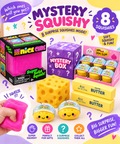 Mystery Squishy Box – 8 Surprise Squishies! 🧸💜