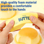 Pack of 3 Viral Butter Squishy Stress Toy – Soft & Slow Rising Fidget Toy for Kids & Adults